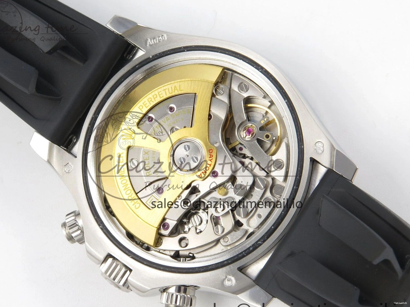 Oysterflex Bezel Clean on Ceramic DD4131 1:1 SS Dial 126519 Black Black Rubber Edition Best Stick Strap Daytona 0518